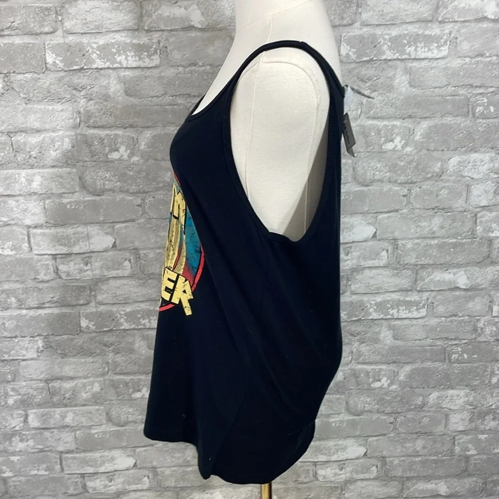 WILA Black Dream On Dreamer Graphic Tank Top - Picture 2 of 5